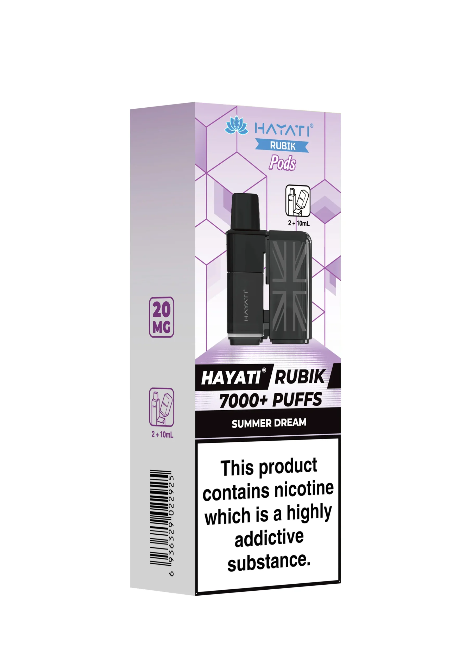 Hayati Rubik 7k Prefilled Pods - Image 3