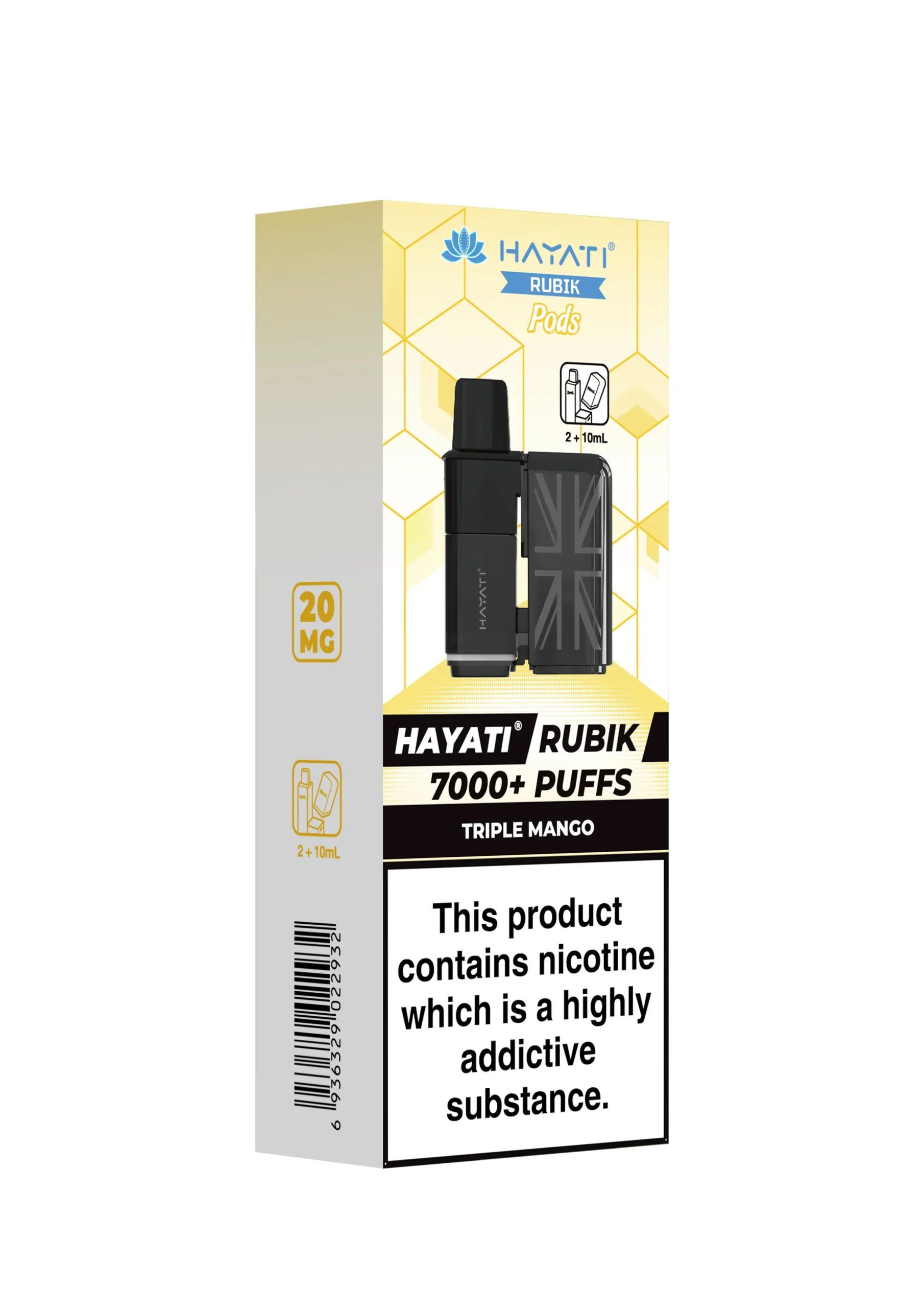 Hayati Rubik 7k Prefilled Pods - Image 2