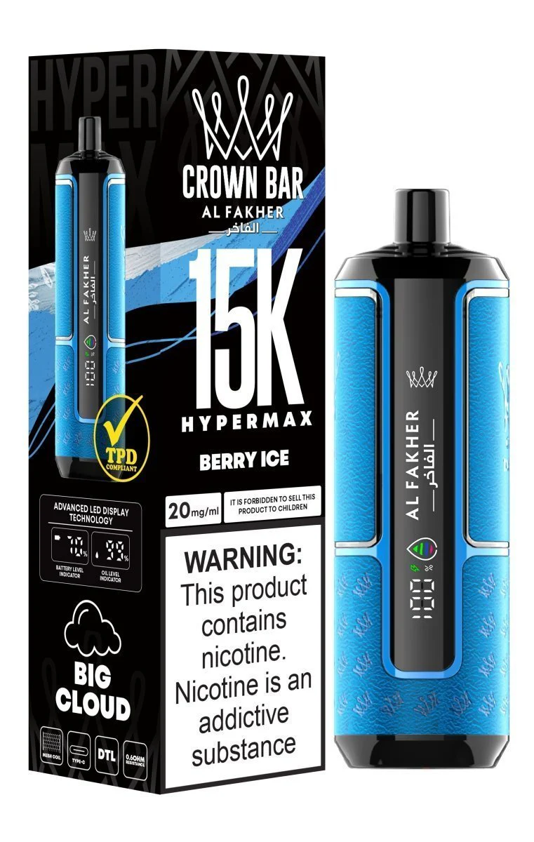 Al Fakher Crown Bar 15K Hypermax Vape Kit